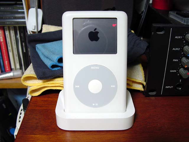 第4世代 iPod(40GB)のHDD&バッテリ交換